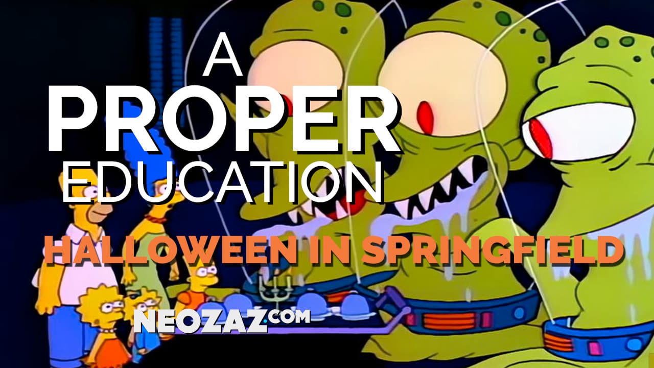 A Proper Education – Halloween In Springfield - NEOZAZ Celebrates Halloween cover