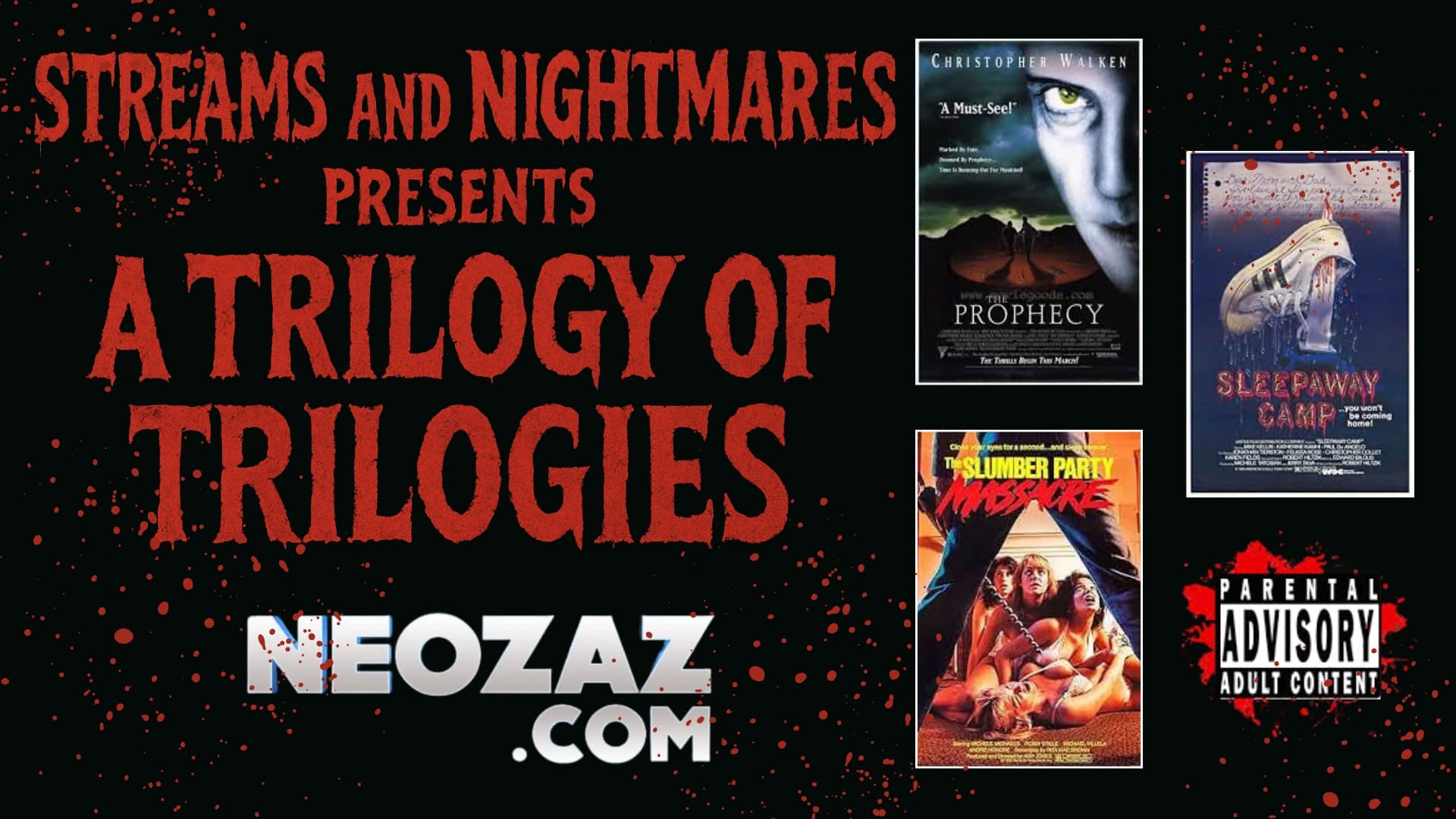 Streams and Nightmares – A Trilogy of Trilogies - NEOZAZ Celebrates Halloween cover