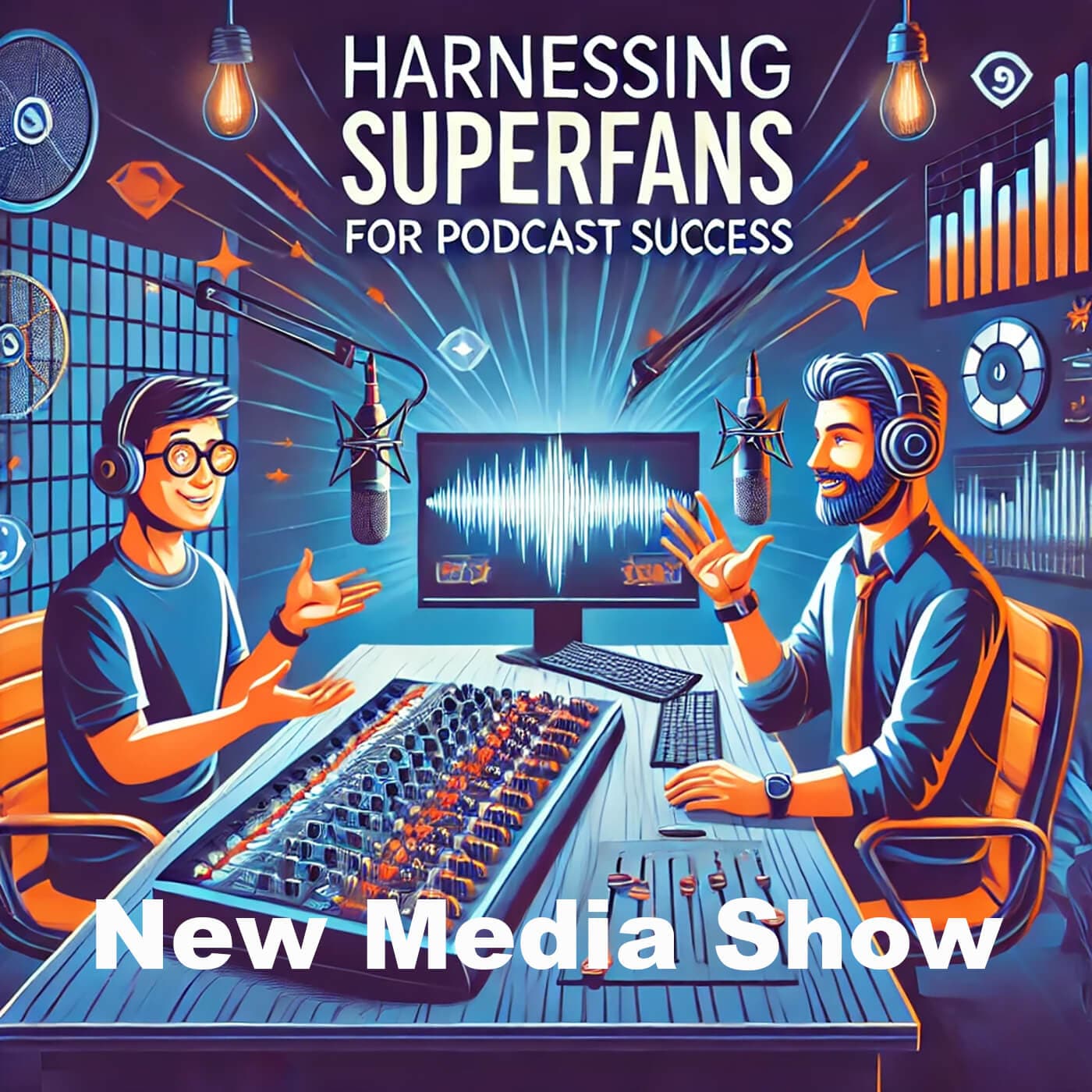 Harnessing Superfans for Podcast Success #622 - New Media Show (Video) cover