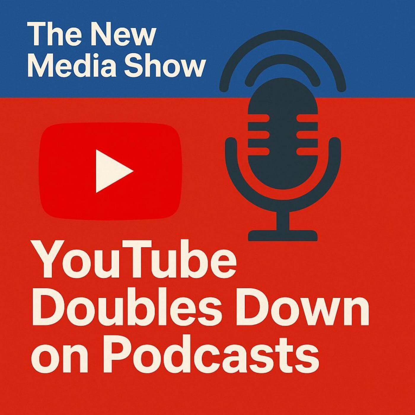 YouTube Doubles Down on Podcasts - New Media Show (Video) cover