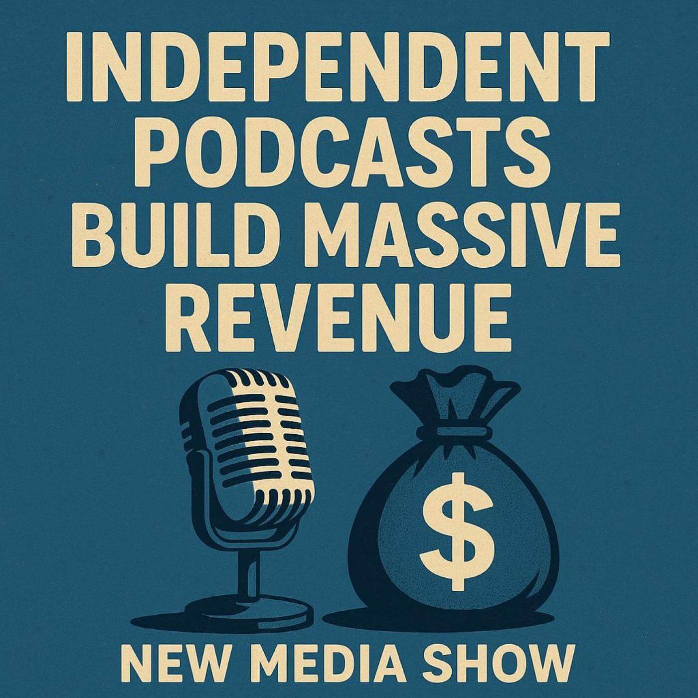 Independent Podcasts Build Massive Annual Revenue - New Media Show (Video) cover