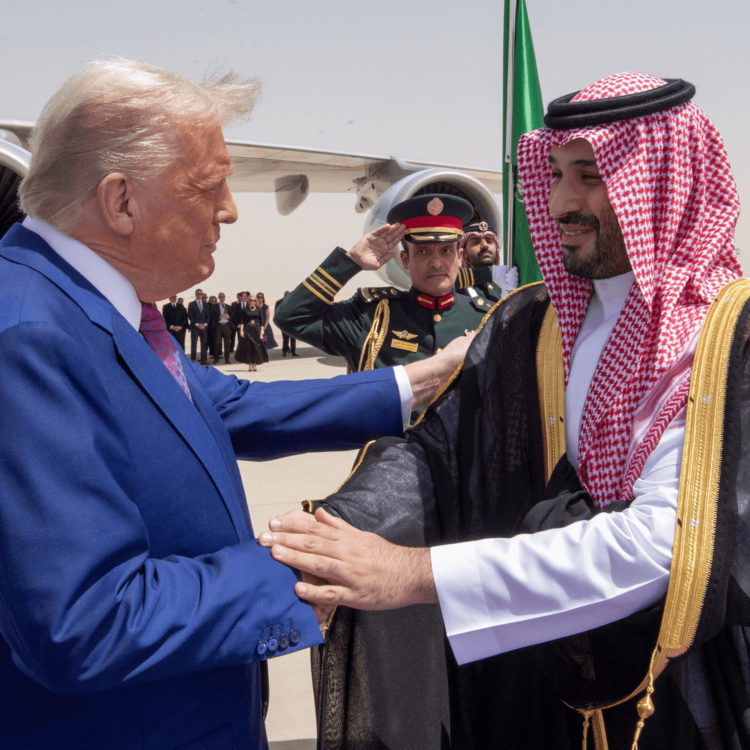 Why Trump is rolling out the red carpet for the Saudi crown prince - Apple News Today cover