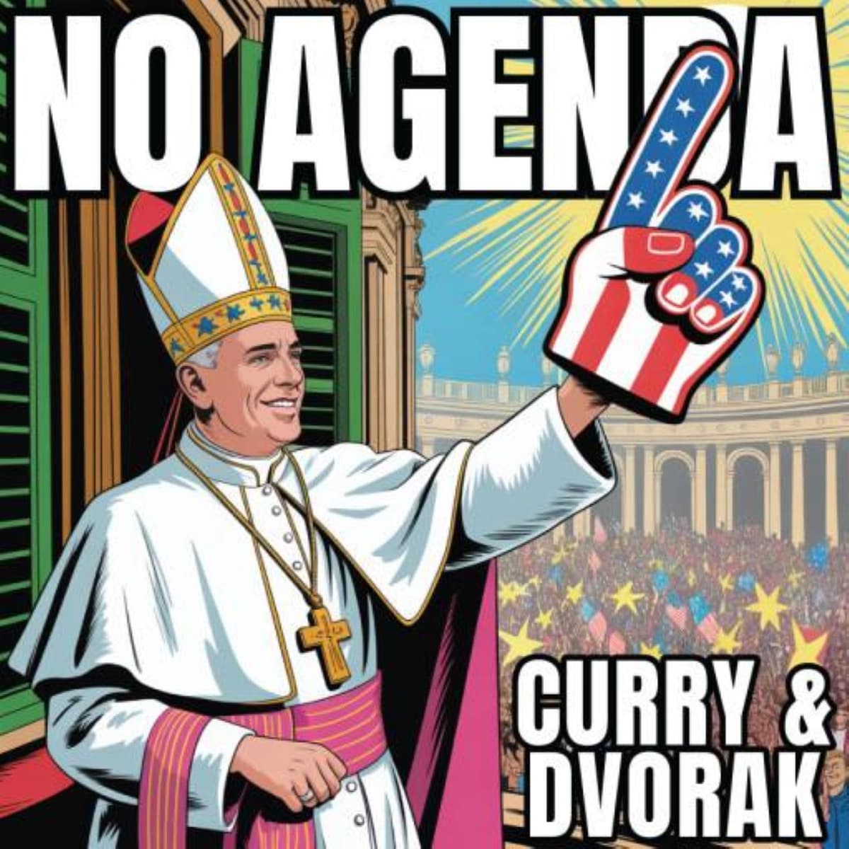 1762 - "Stick Fight" - No Agenda Show cover