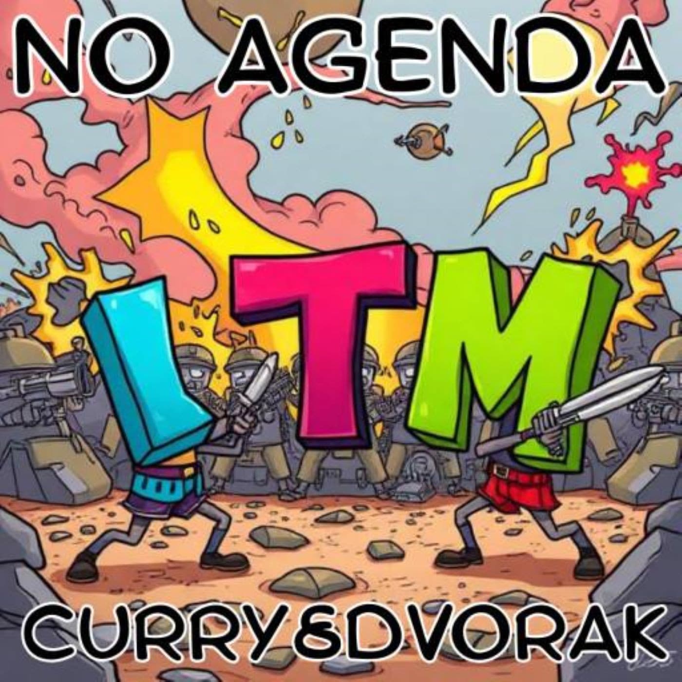 1823 - "Battle Rhythm" - No Agenda Show cover