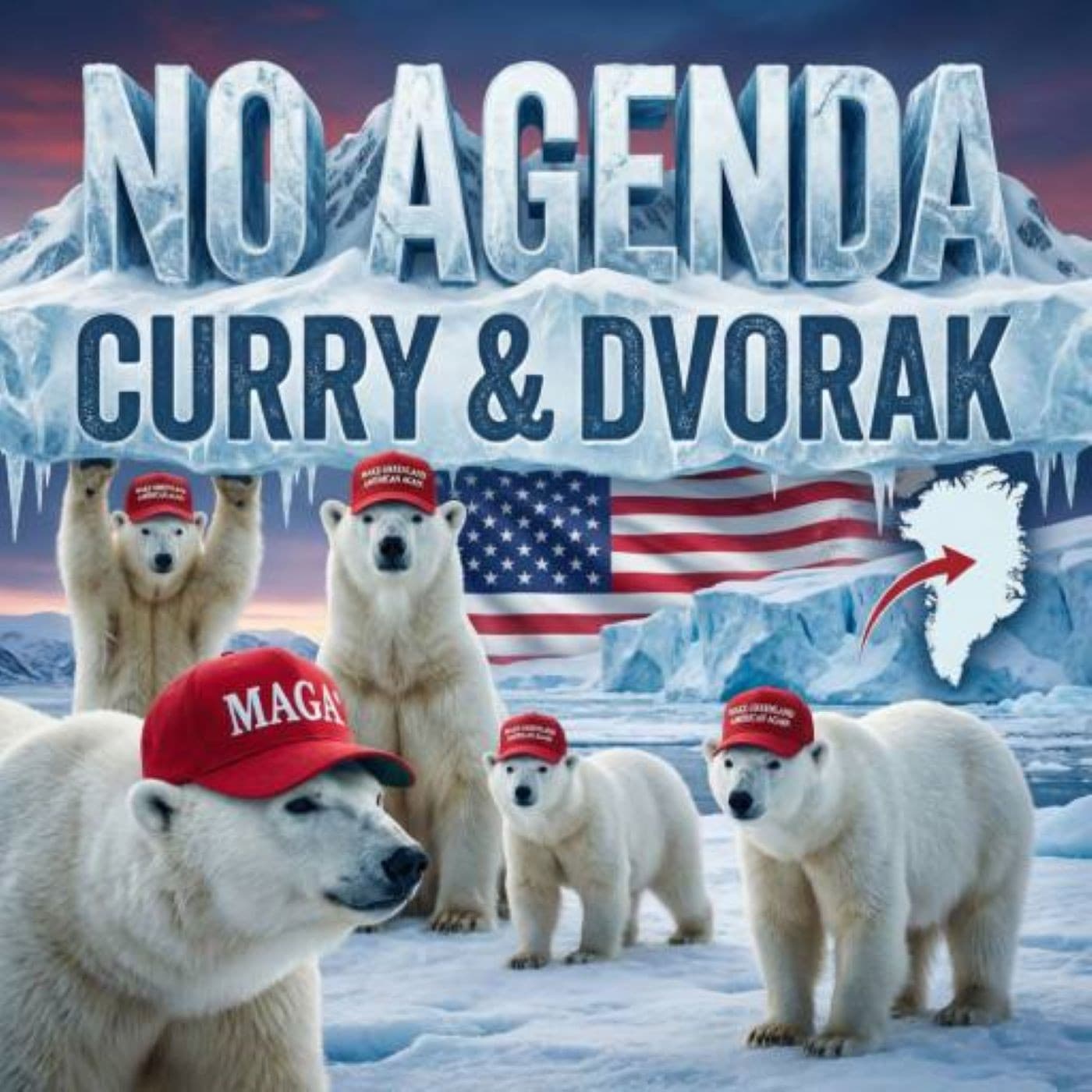 1832 - "Lincoln' Dome" - No Agenda Show cover