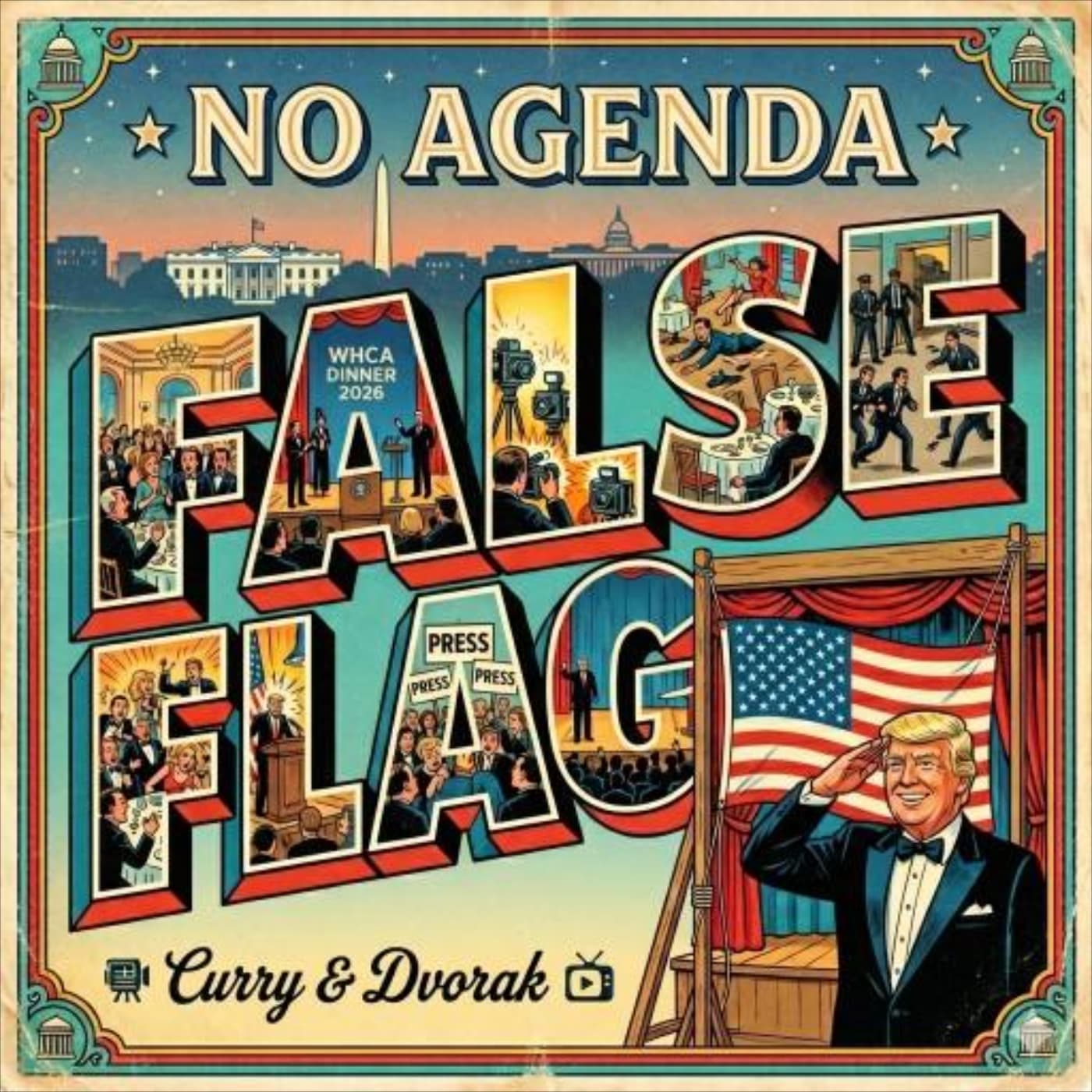 1863 - "Nekkidly" - No Agenda Show cover