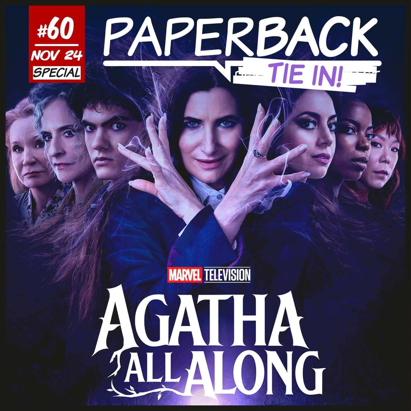 Paperback Tie-In 60 - Agatha All Along - Paperback - Der Comic-Podcast cover