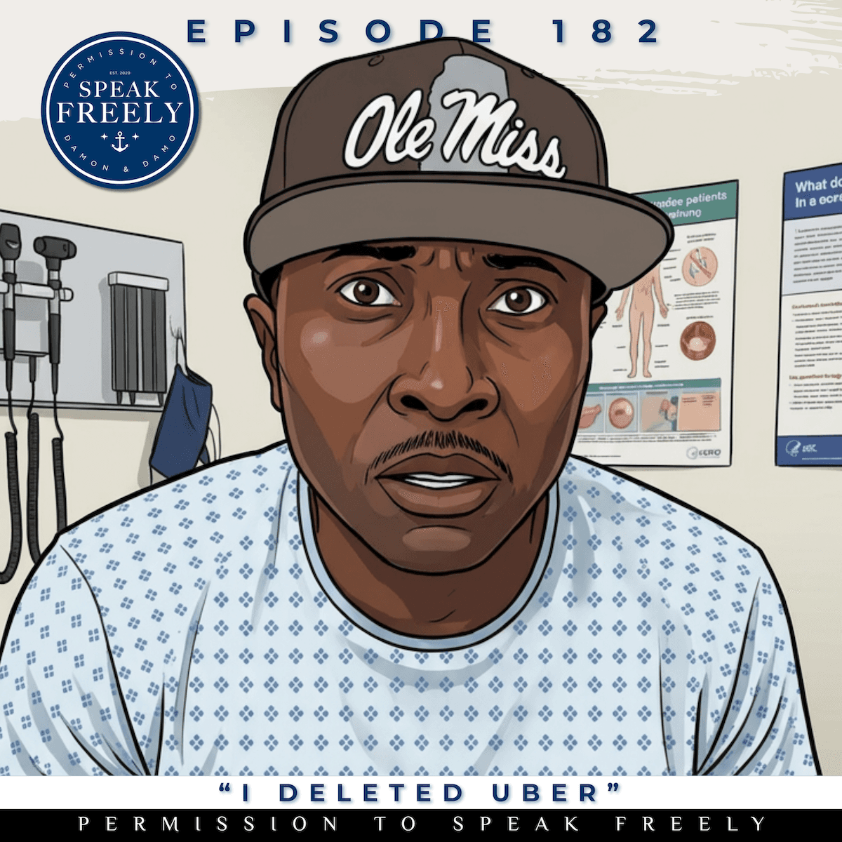Episode 182 | "I Deleted Uber" - Permission To Speak Freely cover