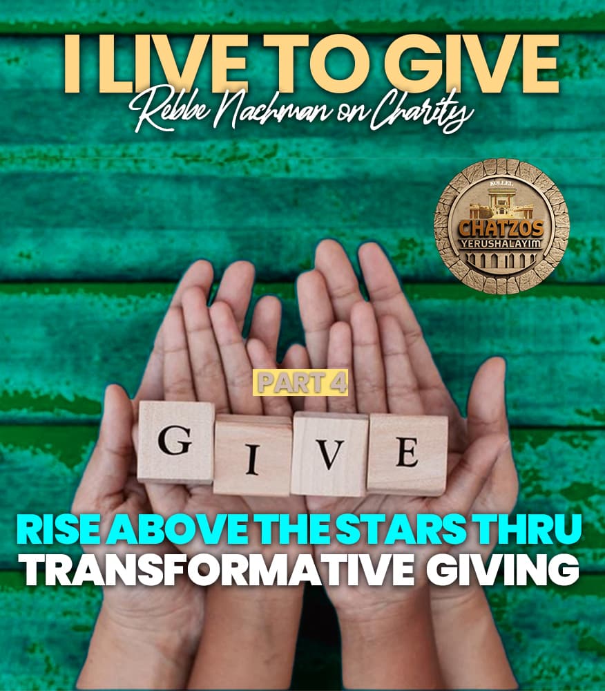I live to Give 4 - Rise Above The Stars thru Transformative Giving - Living Aligned Podcast cover