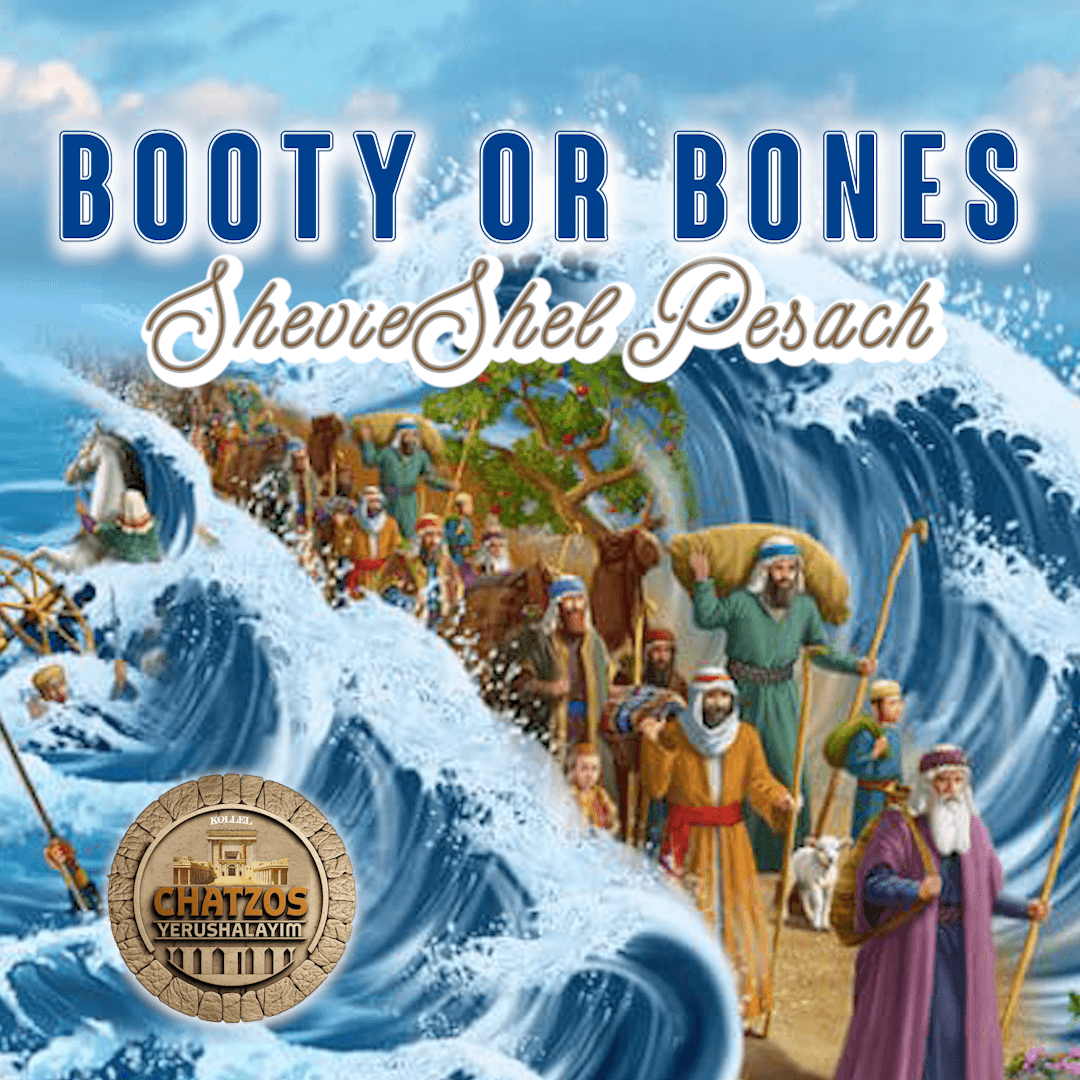 Booty or Bones - Shevie Shel Pesach - Living Aligned Podcast cover