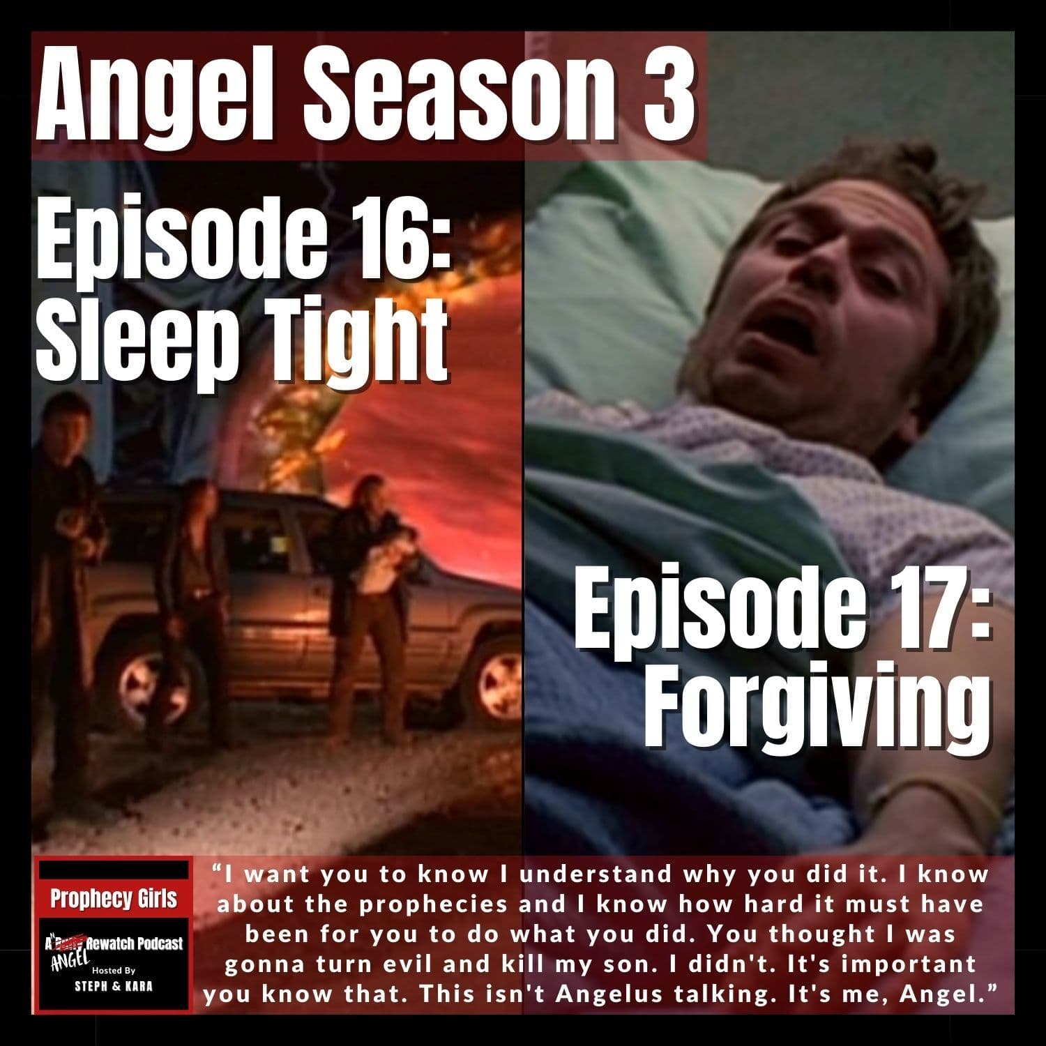 Angel S3E16: “Sleep Tight” & S3E17: “Forgiving” - Prophecy Girls: A Buffy Rewatch Podcast cover