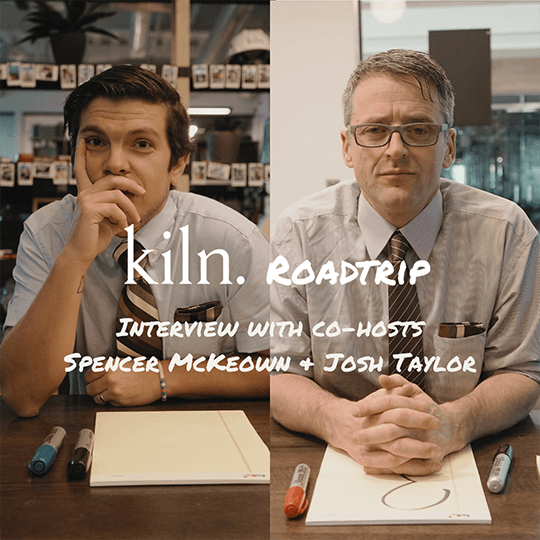 The Kiln Roadtrip and Creating Something New - A Conversation with Spencer McKeown & Josh Taylor - The Swell Pod cover