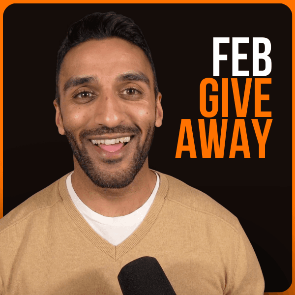 1095 - FEBRUARY GIVEAWAY - BIG SURPRISE AT THE END - Man Within Podcast cover