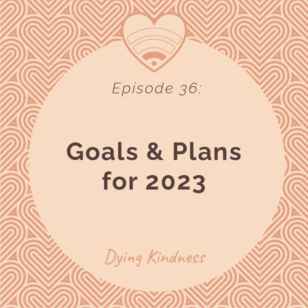 36: Goals and Plans for 2023 - Dying Kindness cover
