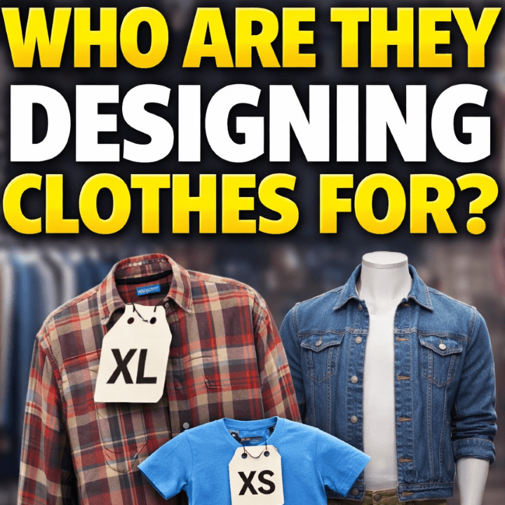 Why Clothing Sizes Make No Sense (Thrifting Fails, Shrinking Cotton & The Sizing App We Need) - That Don‘t Sound Right cover