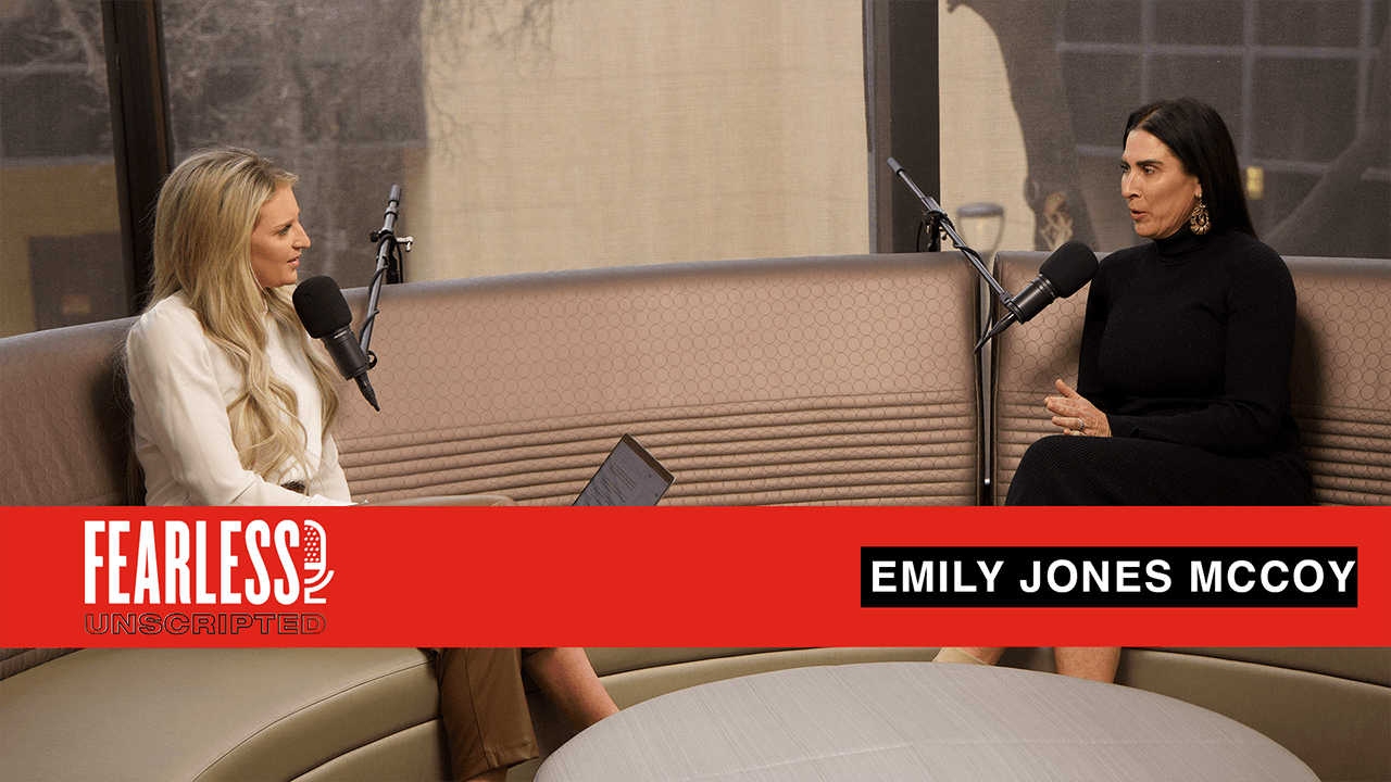 Fearless Unscripted | Emily Jones McCoy - Fearless cover