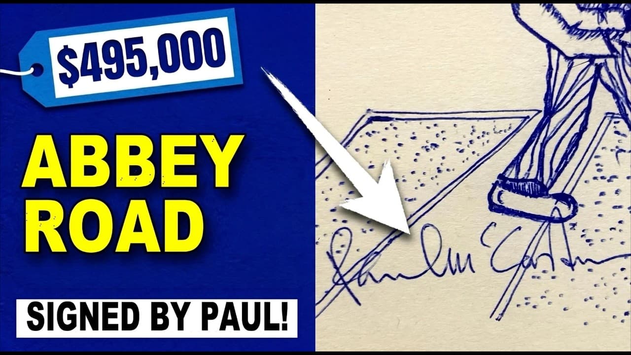 Paul’s Concept for ”Abbey Road” Signed 🎸🥁 - Beatles Rewind Podcast cover