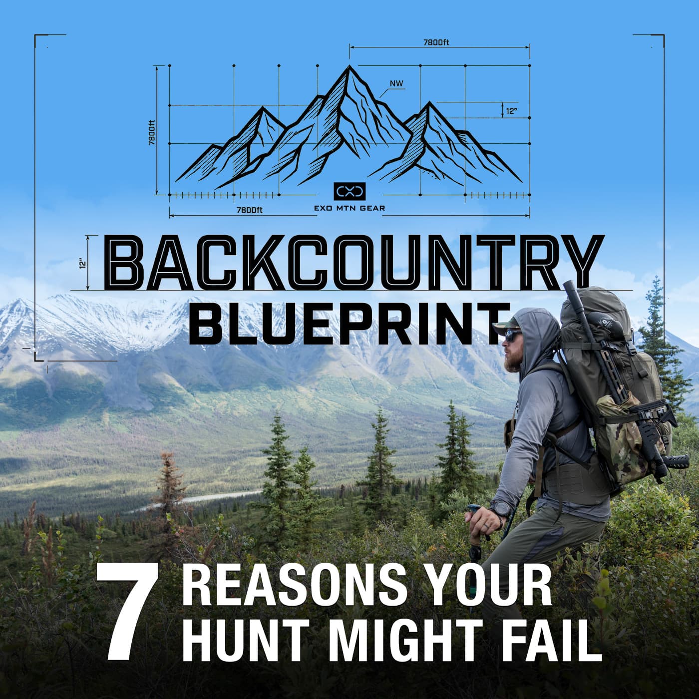 The Backcountry Blueprint (Part 2) — Reasons Your Hunt Might Fail - The Hunt Backcountry Podcast cover