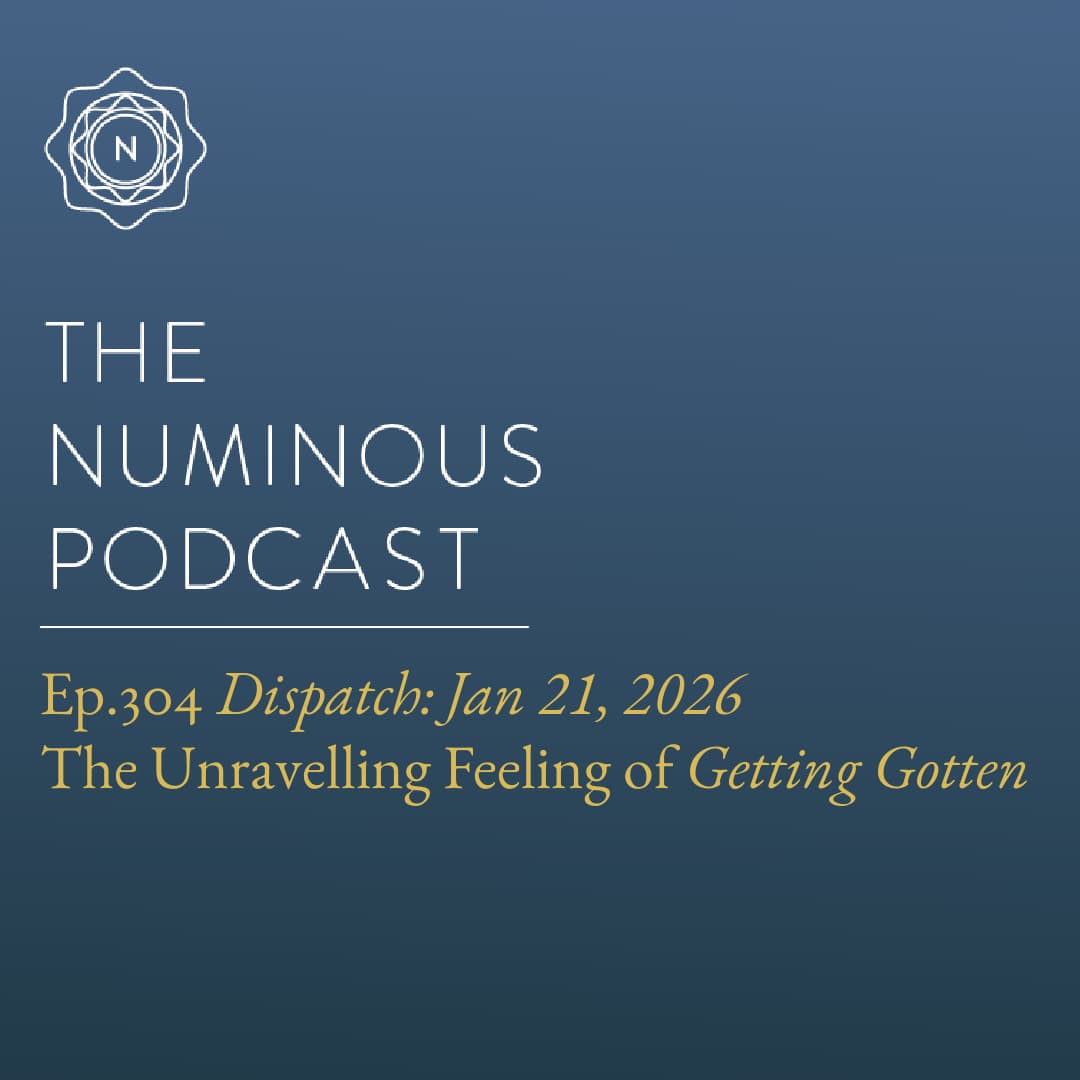 TNP304 {Dispatch: Jan 21, 2026} The Unravelling Feeling of Getting Gotten - The Numinous Podcast cover