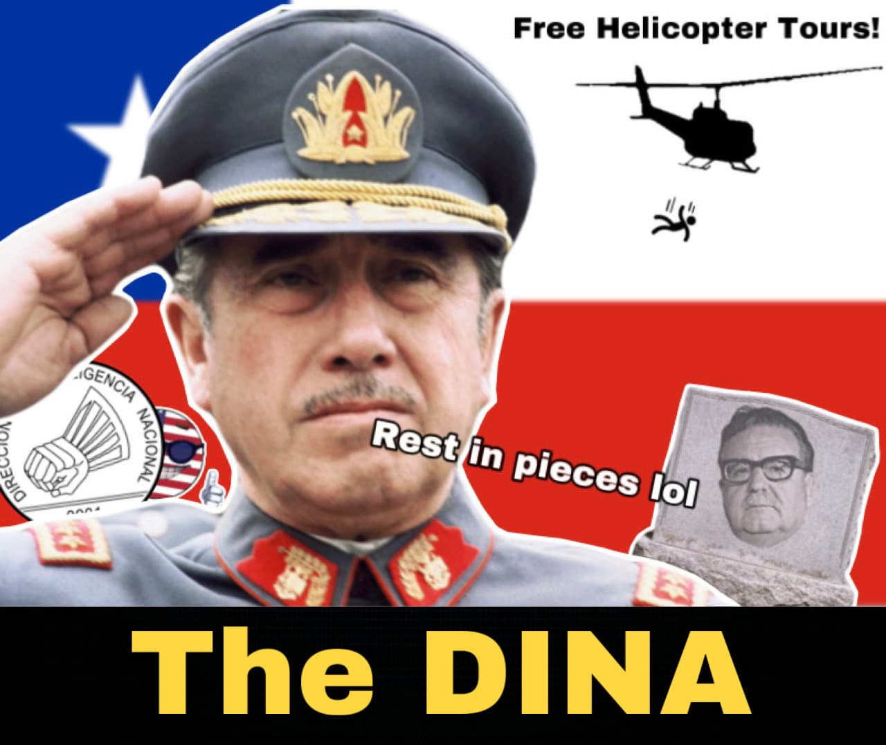 Chile's DINA & Augusto Pinochet - Secret Police cover