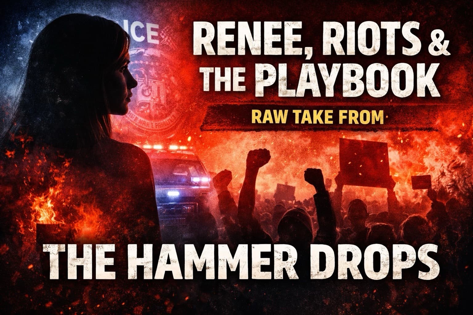 Renee, Riots & the Playbook: Raw Take from The Hammer Drops - The Hammer Drops cover