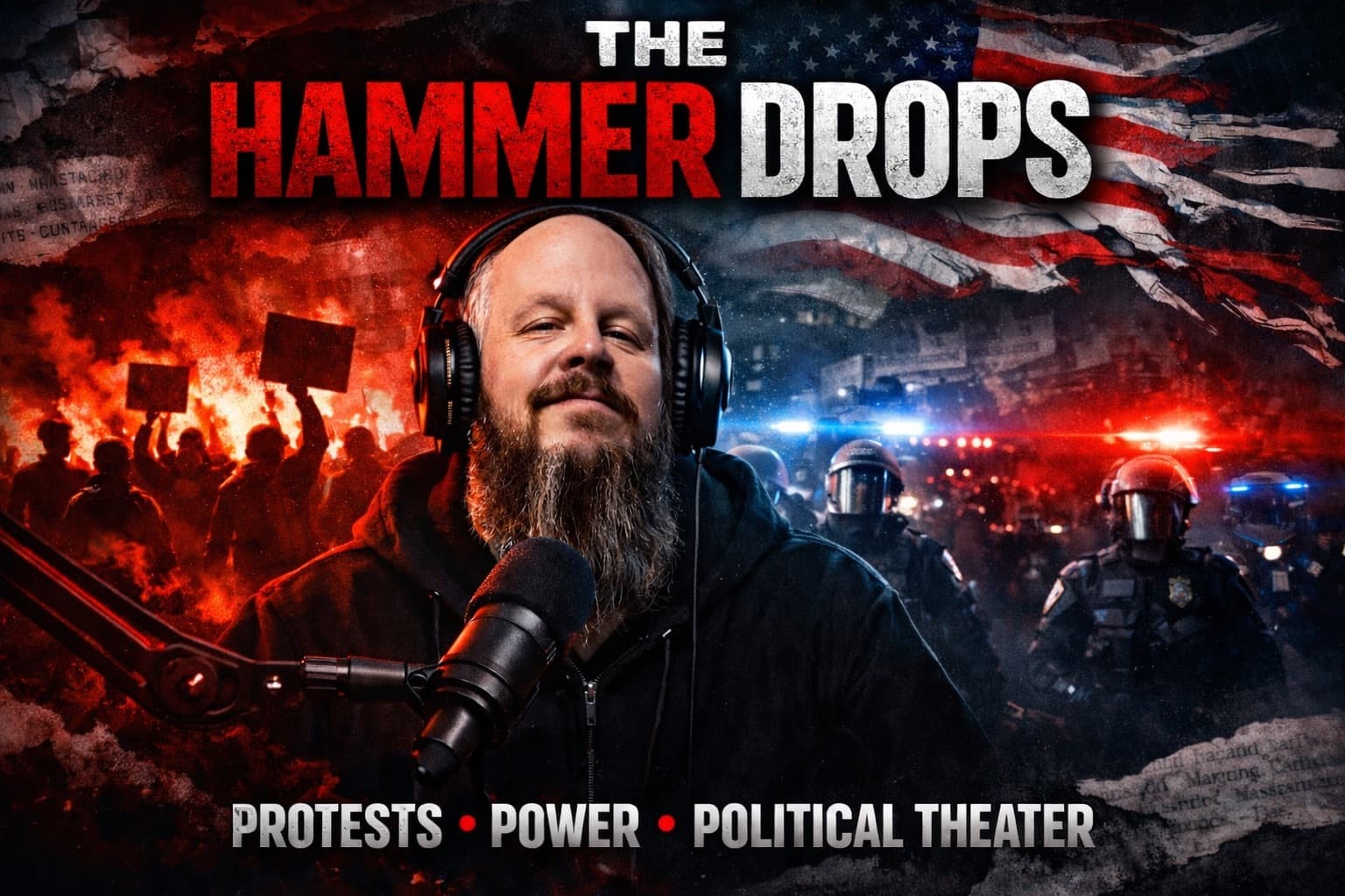 Migration, Power & Corruption: The Hammer Drops Cuts Through the Noise - The Hammer Drops cover