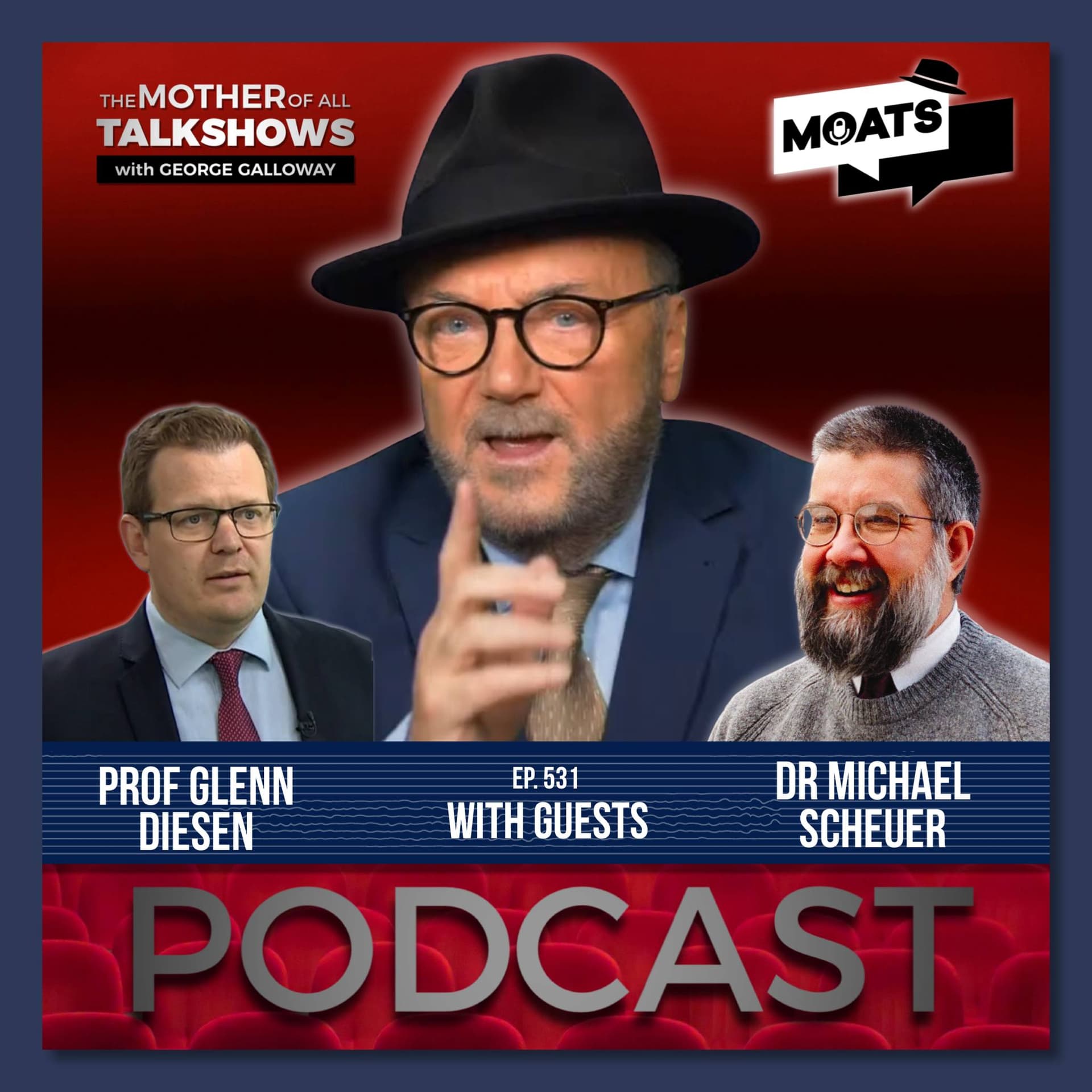 OPERATION EPSTEIN FURY | Day 5 | Trump lambasts Starmer | Resilient Iran | Forever war — MOATS with George Galloway cover