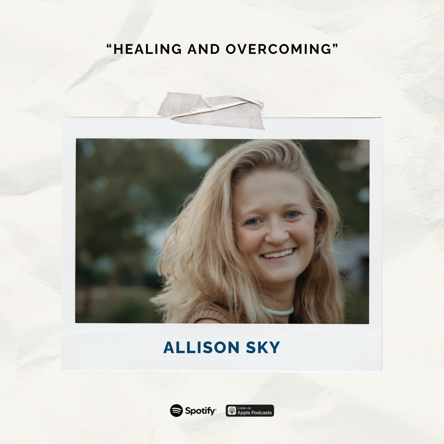 Healing and Overcoming ft. Allison Sky — Artistry with Heart: A Musician’s Wellness Podcast cover