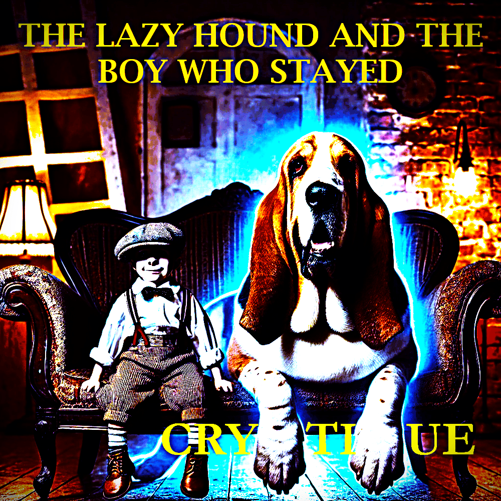 THE LAZY HOUND AND THE BOY WHO STAYED - Cryptique cover