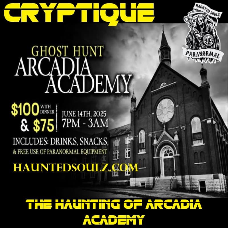 The Haunting of Arcadia Academy - Cryptique cover