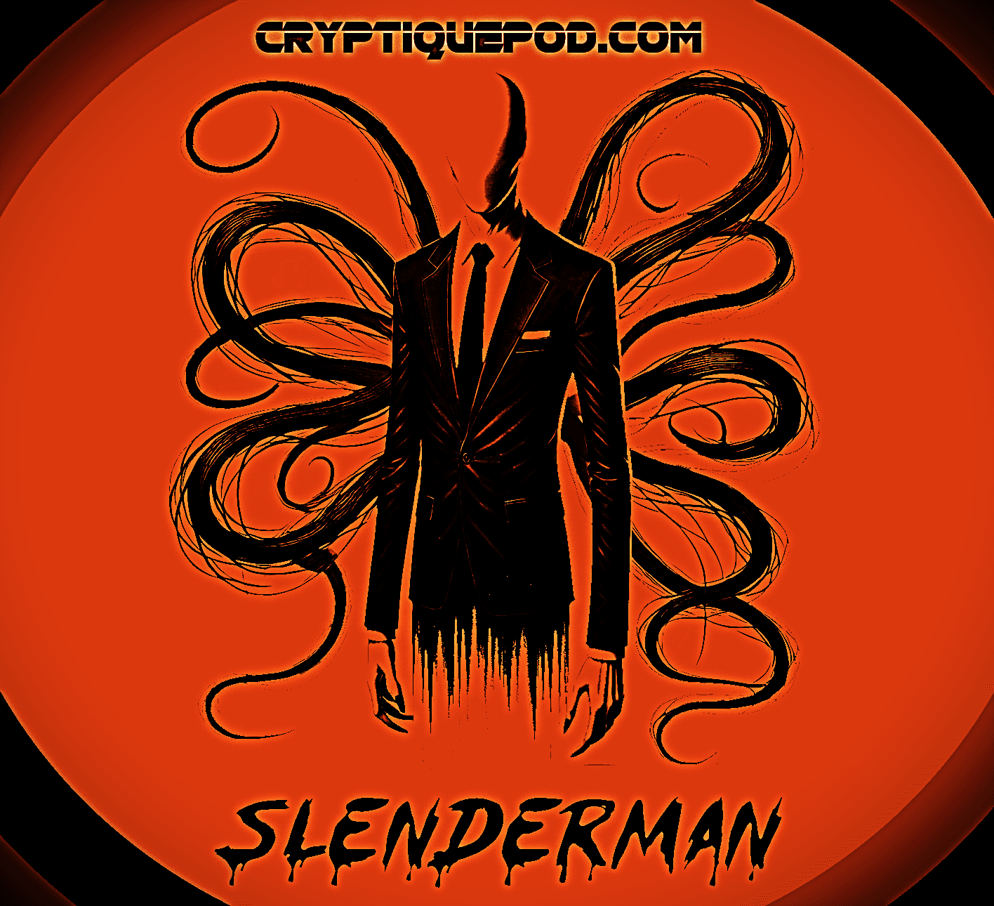 SLENDERMAN! - Cryptique cover