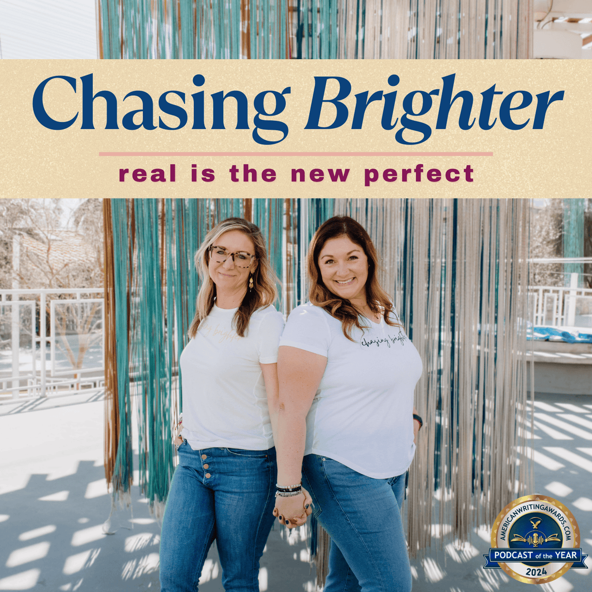 Reset Your Nervous System (Without Reinventing Your Life) - Chasing Brighter Podcast: Choosing Real Over Perfect cover
