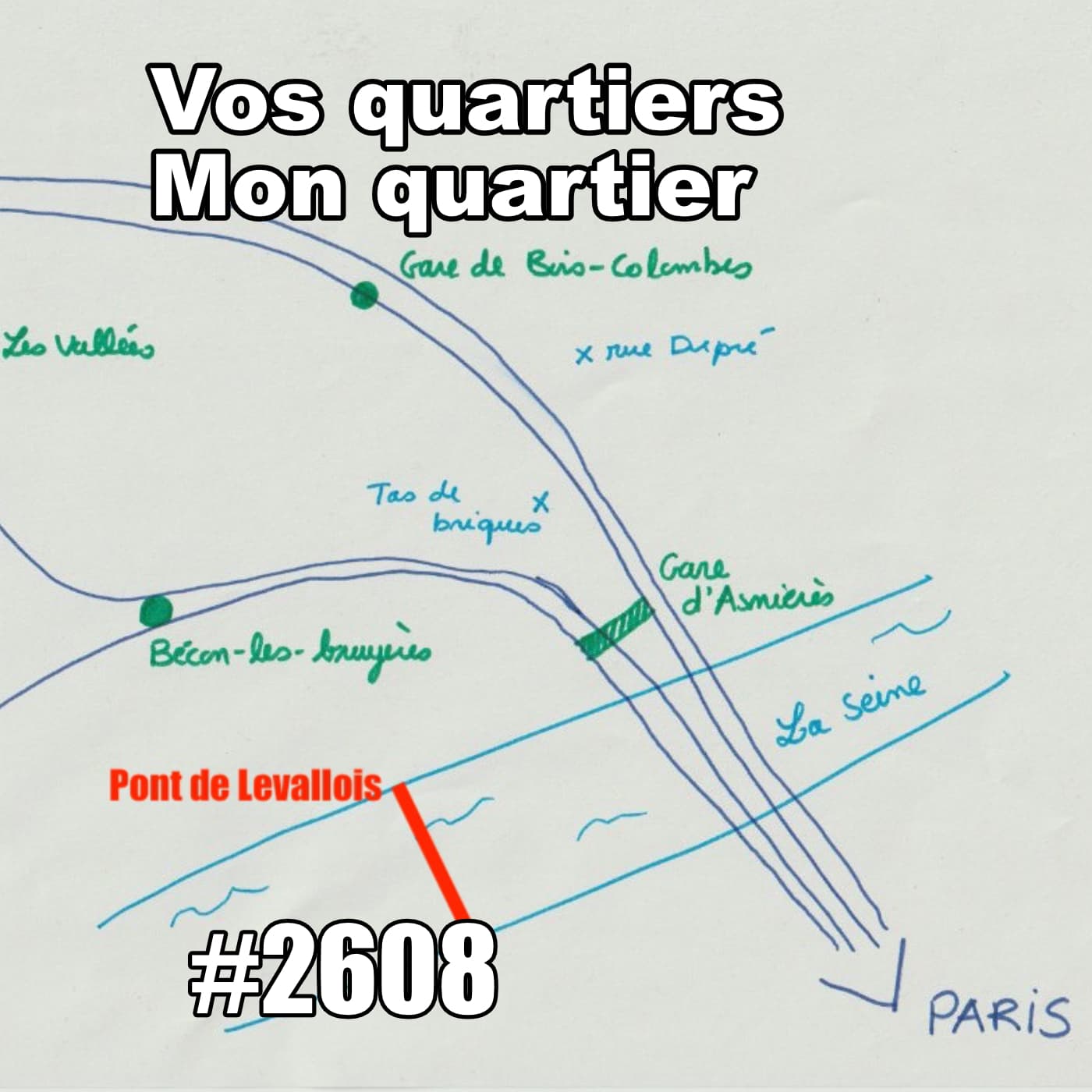 Vos quartiers et mon quartier  (Neighbourhood Life, Paris) - One Thing In A French Day | Stories from Paris in French cover