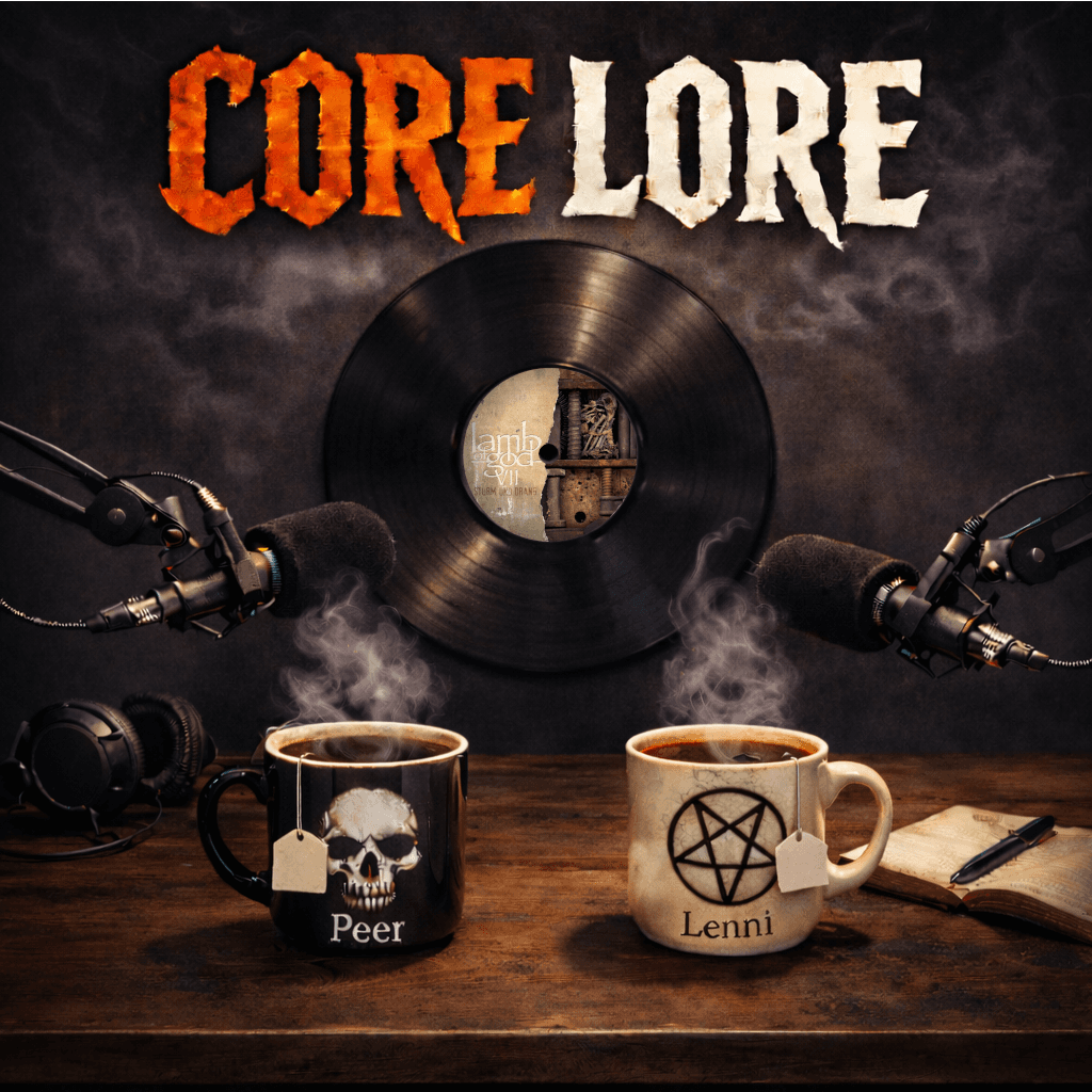 LAMB OF GOD und die lyrisch vollkommene Story hinter VII: STURM und DRANG - Core Lore cover