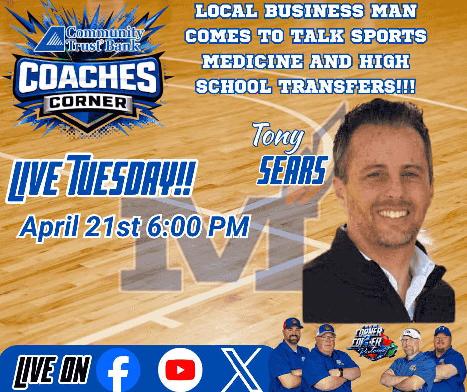 EP 388 Coaches Corner Tony Sears - From Corner2Corner Podcast cover