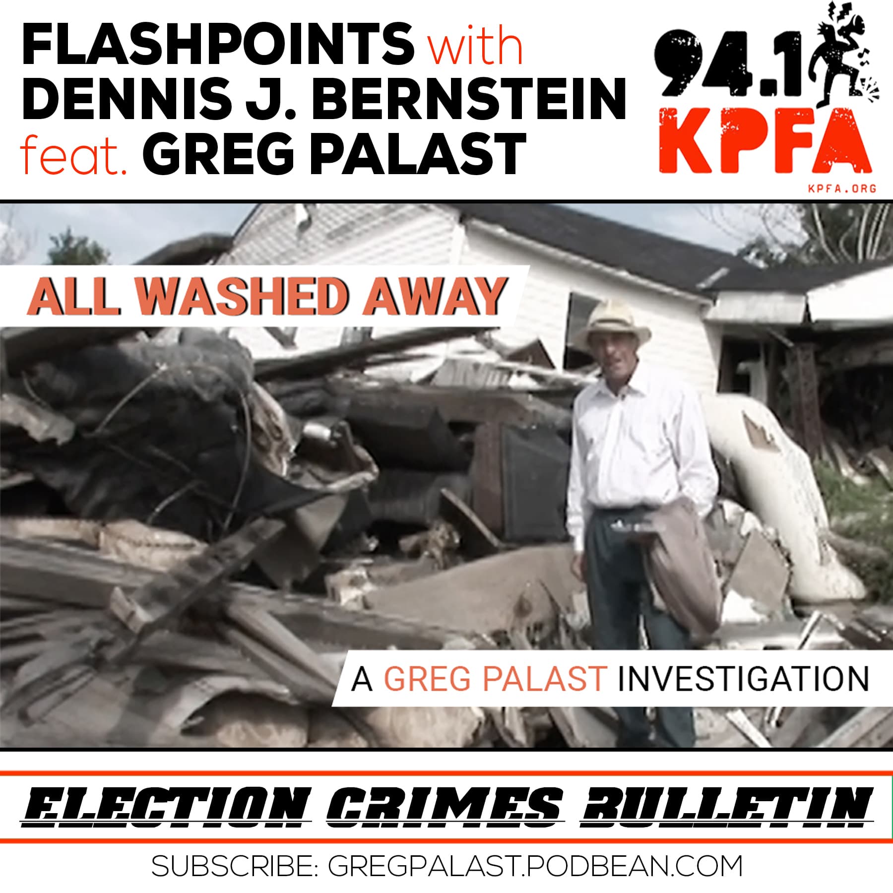 Flashpoints: “If we get rid of FEMA, people will die. It's just that simple.” - Greg Palast cover