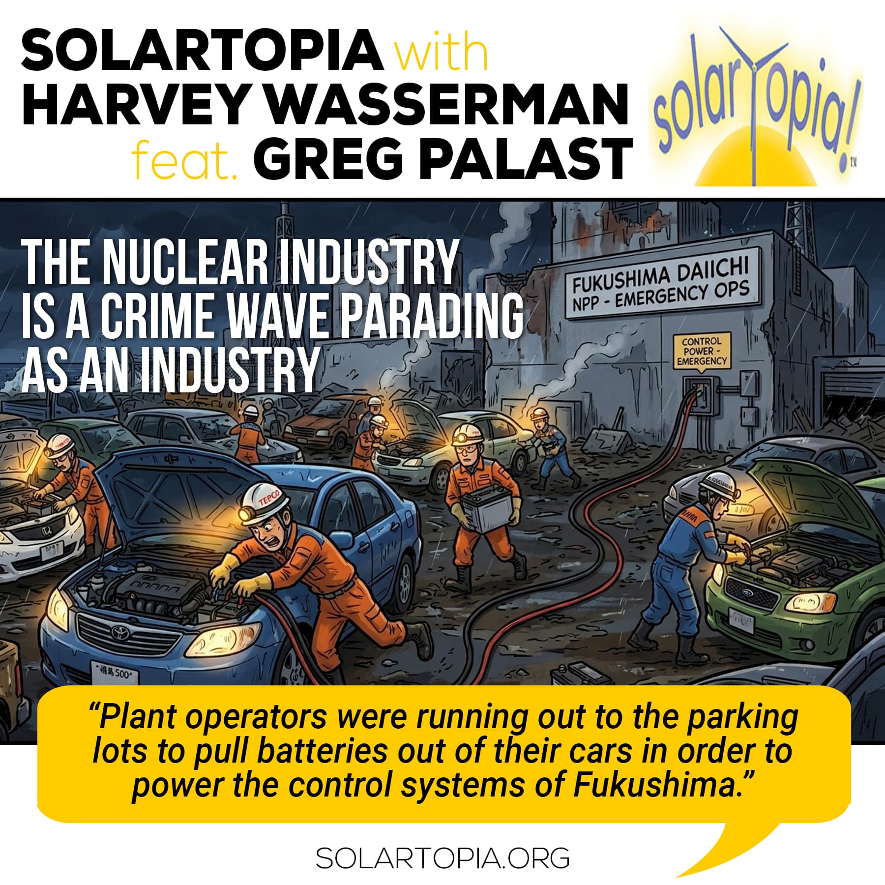 Nuclear Power: A Crime Wave Parading as an Industry - Greg Palast cover