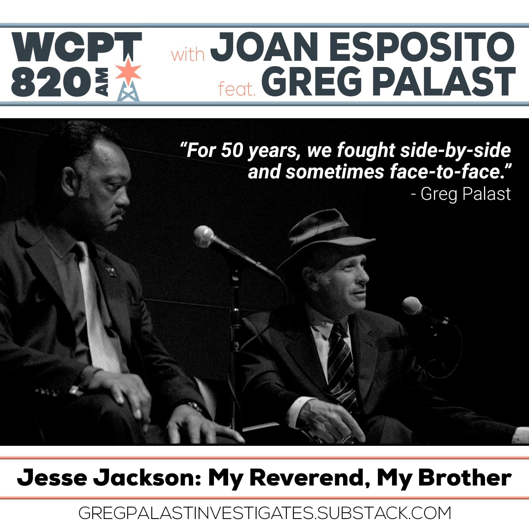 Jesse Jackson (1941-2026): My Reverend, My Brother - Greg Palast cover