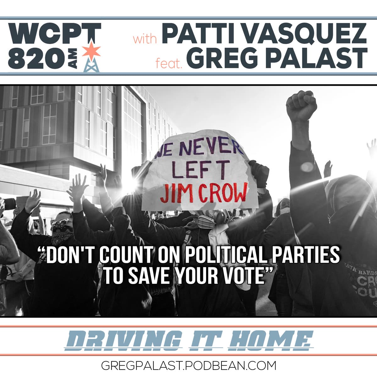 Driving It Home: Don't Count On Political Parties To Save Your Vote - Greg Palast cover