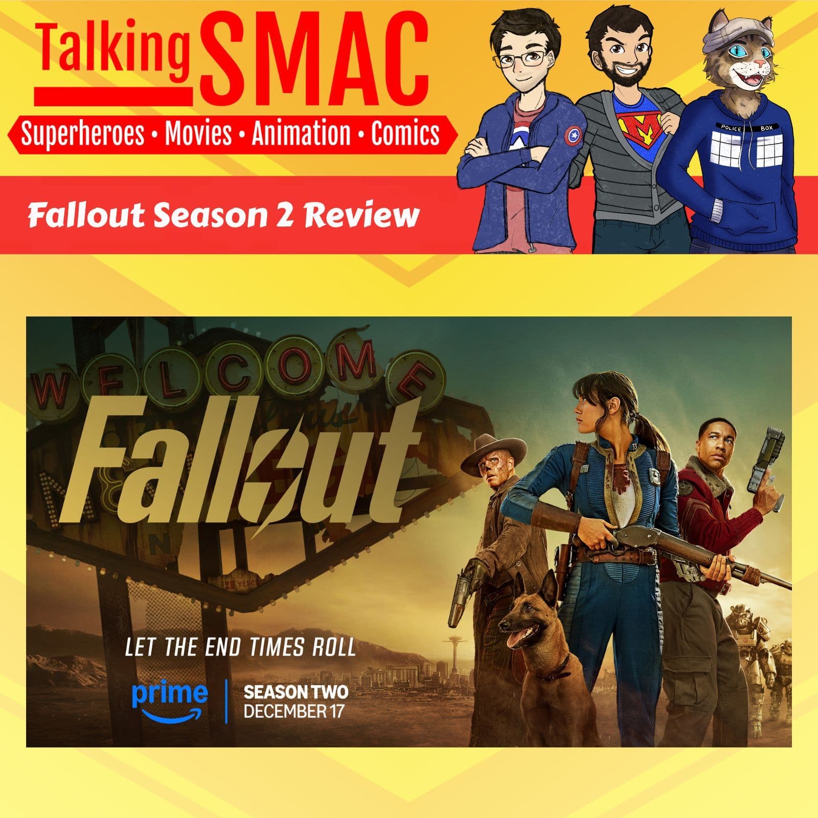239. Fallout Season 2 - Talking SMAC: Superheroes, Movies, Animation & Comics cover