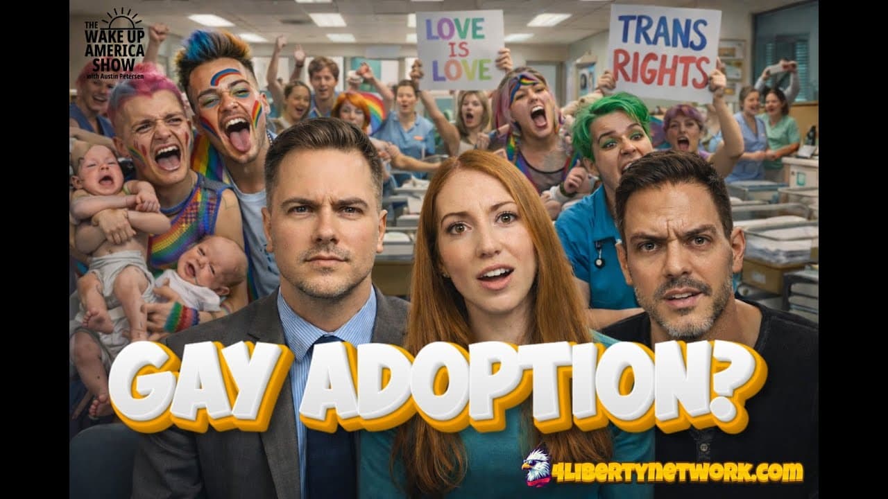 Gay Adoption: Who Should Decide Who Gets A Baby? — The Wake Up America show with Austin Petersen cover