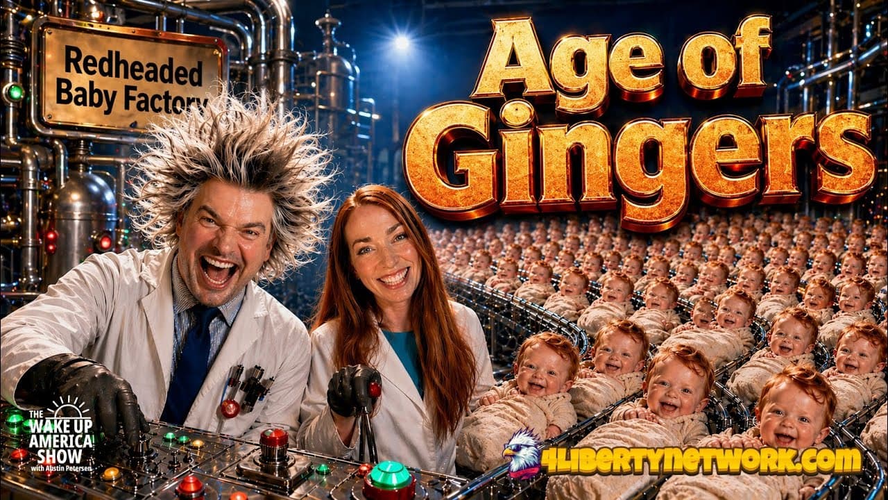Redhead Renaissance? The Age Gingers Begins! - The Wake Up America show with Austin Petersen cover