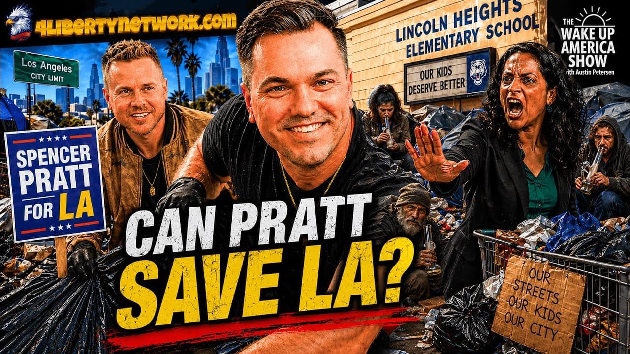 Can Spencer Pratt Save Los Angeles? — The Wake Up America show with Austin Petersen cover