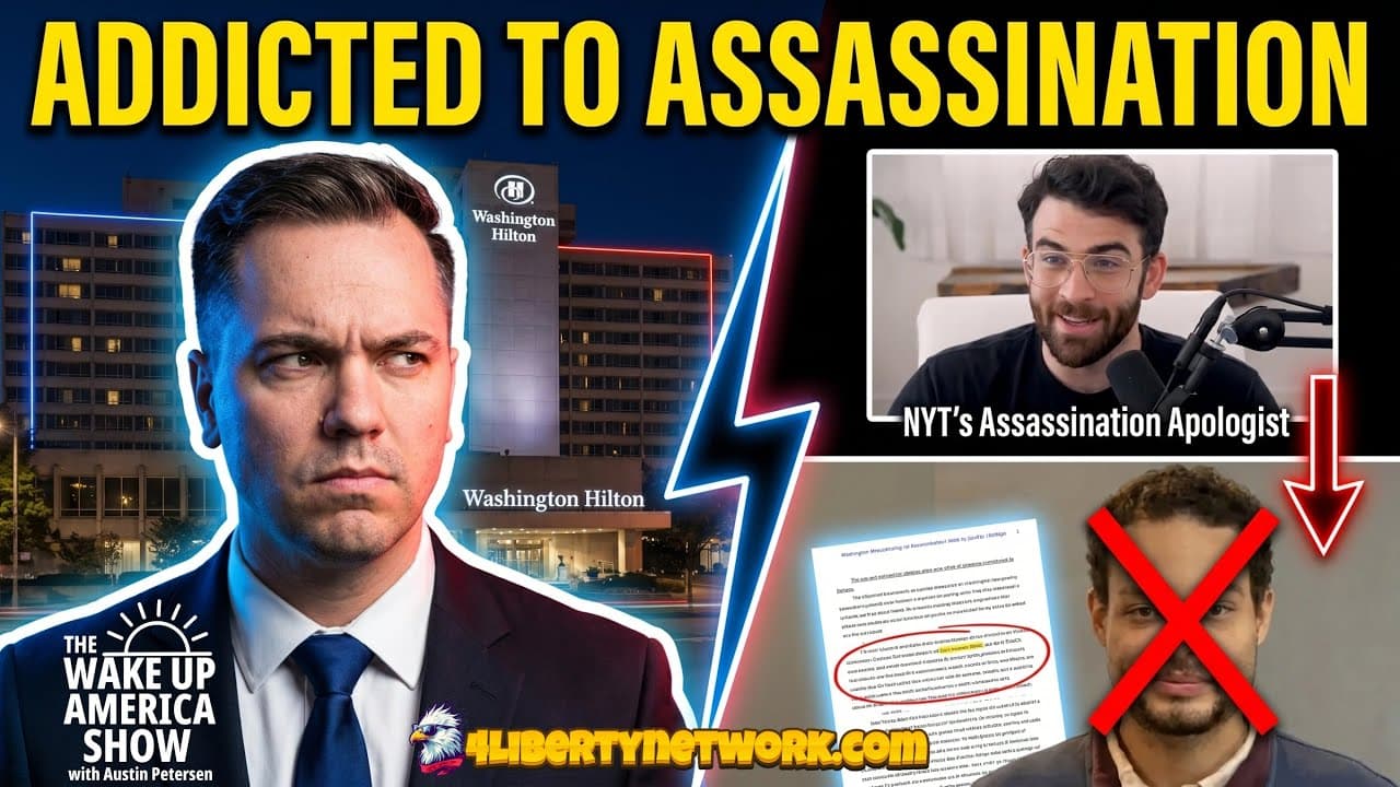 THE THIRD ATTEMPT: WHCD Shooting, Hasan Piker & The Left’s Rhetoric That Pulled the Trigger - The Wake Up America show with Austin Petersen cover