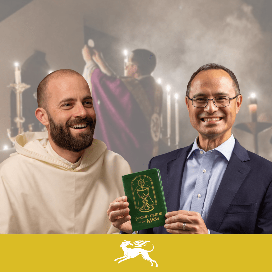 What Really Happens at Catholic Mass? Dr. Edward Sri Explains — Godsplaining cover