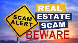 BEWARE OF NEW REAL ESTATE SCAMS - ”Let’s Get Real!” cover