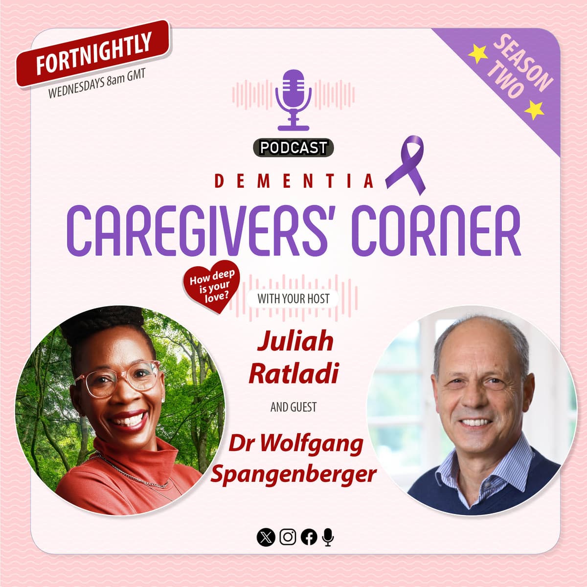 The Caregiver Marathon You Never Signed Up For – and How to Survive It This Holiday Season with Dr. Wolfgang Spangernberger - Dementia Caregiver’s Corner cover