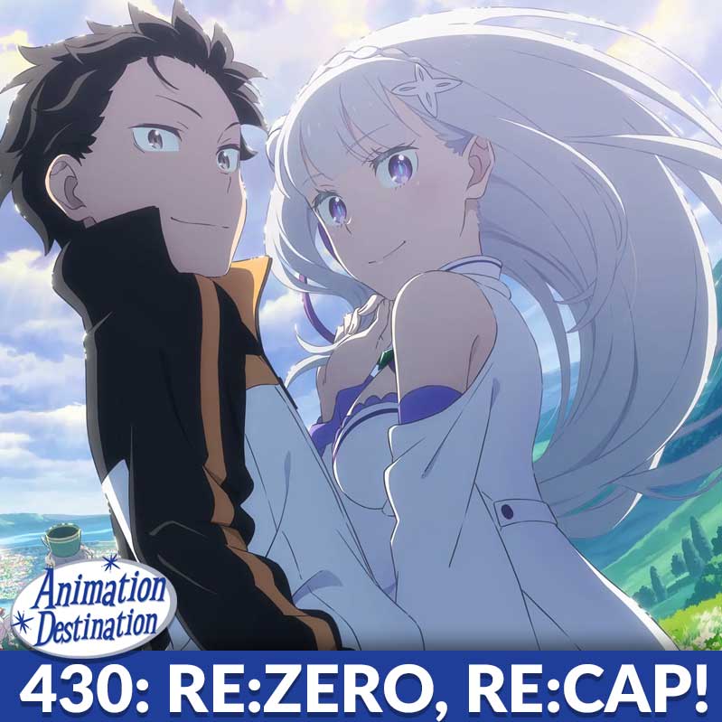 430. Re:Zero Seasons 1-3 - Animation Destination cover