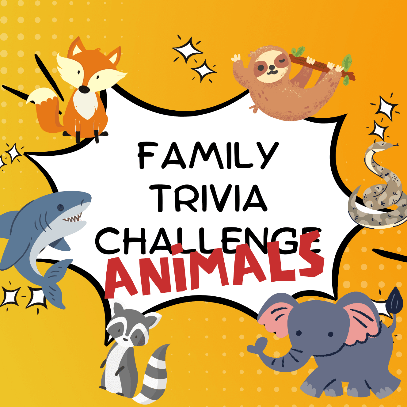 Family Trivia Challenge- Animals - Family Trivia Challenge cover