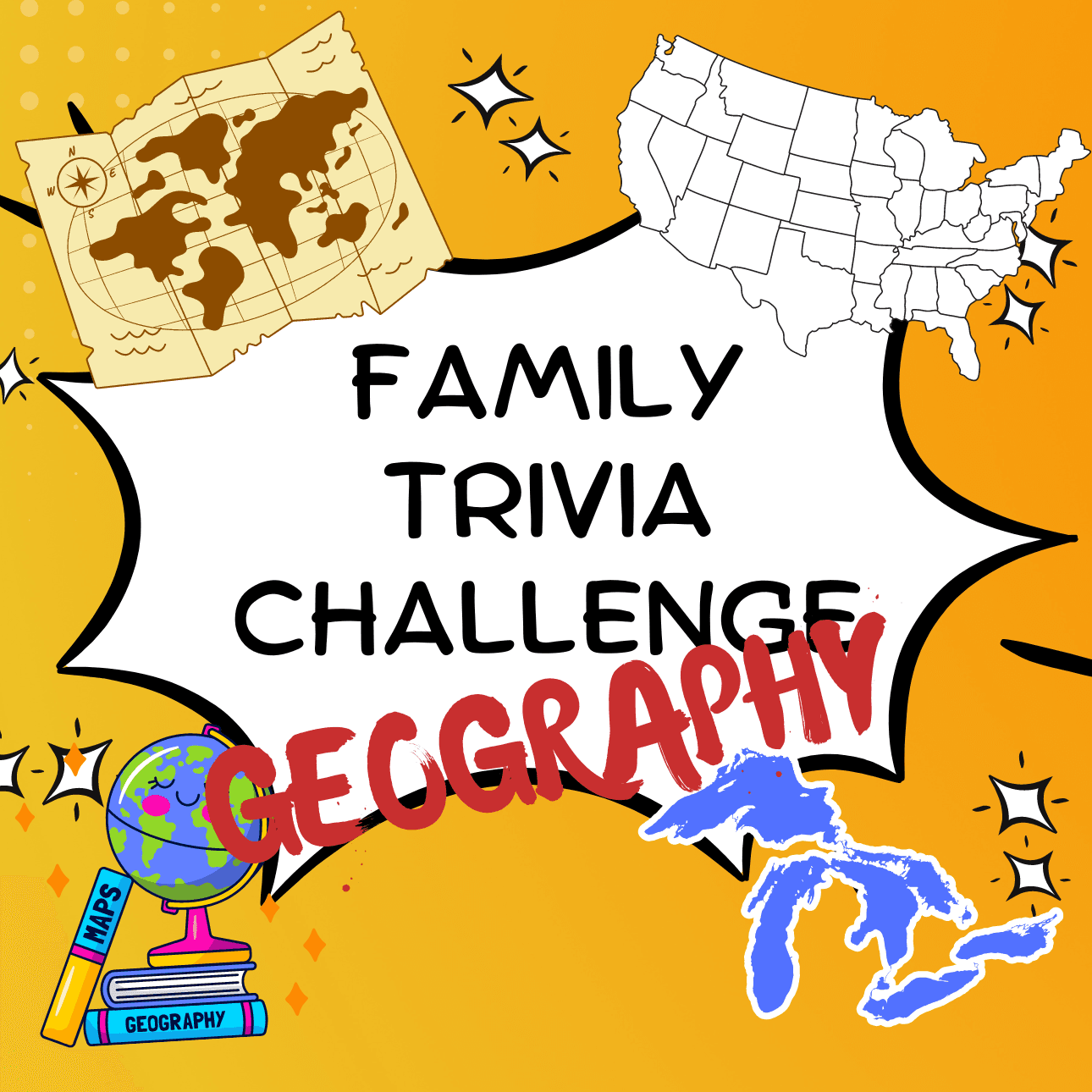 Family Trivia Challenge- Geography - Family Trivia Challenge cover